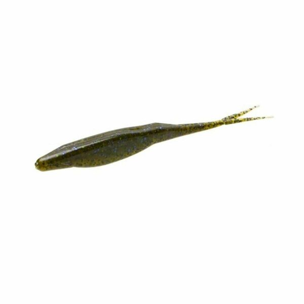 Green Arrow Equipment 5 in. Super Fluke 10BG-Watermelon Candy Fishing Lure GR2979793